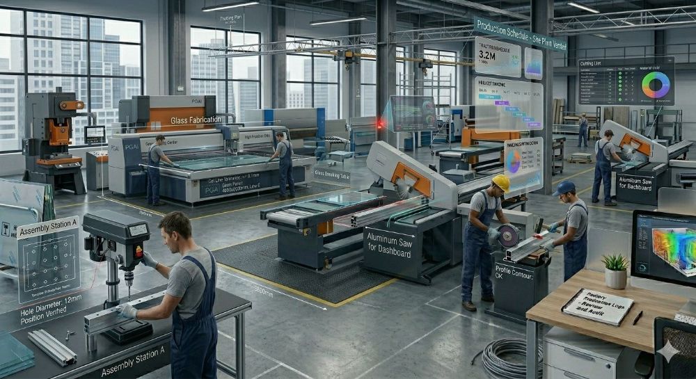 Aluminum & Glass Fabrication